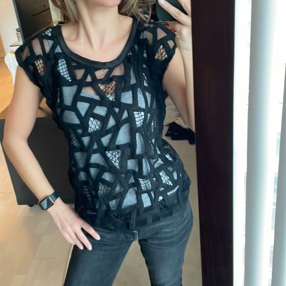 Iro Mesh Top - Picture 1 of 6